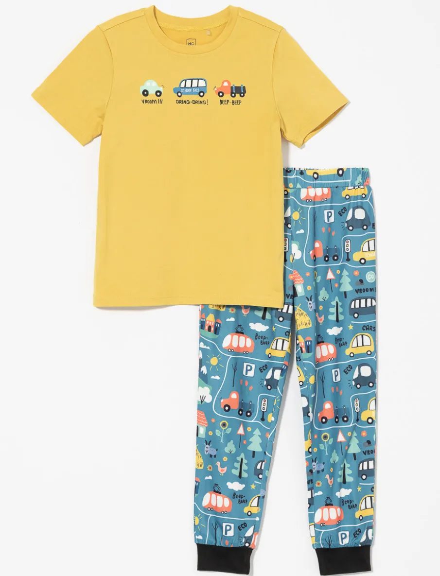 Printed 2-piece PJ Set - Little Boy