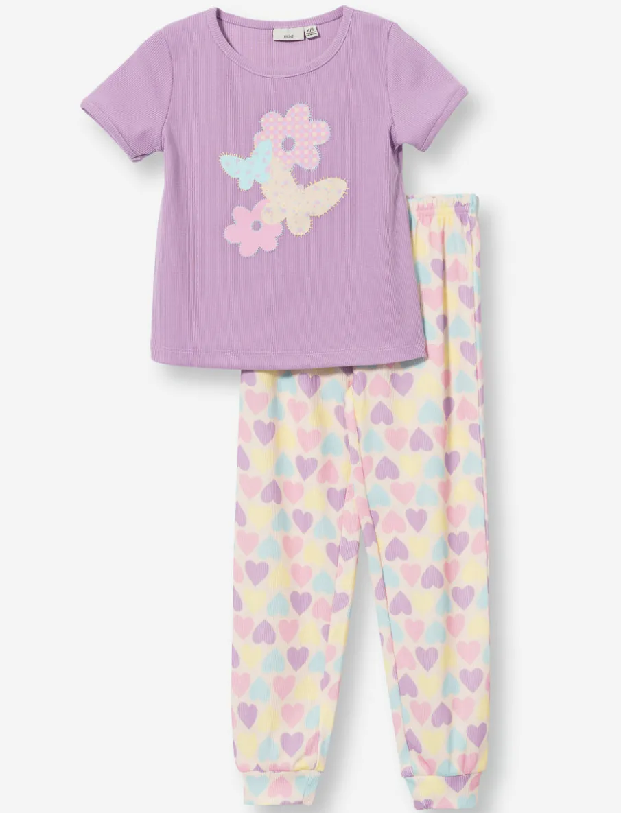 Printed 2-piece PJ Set - Little Girl