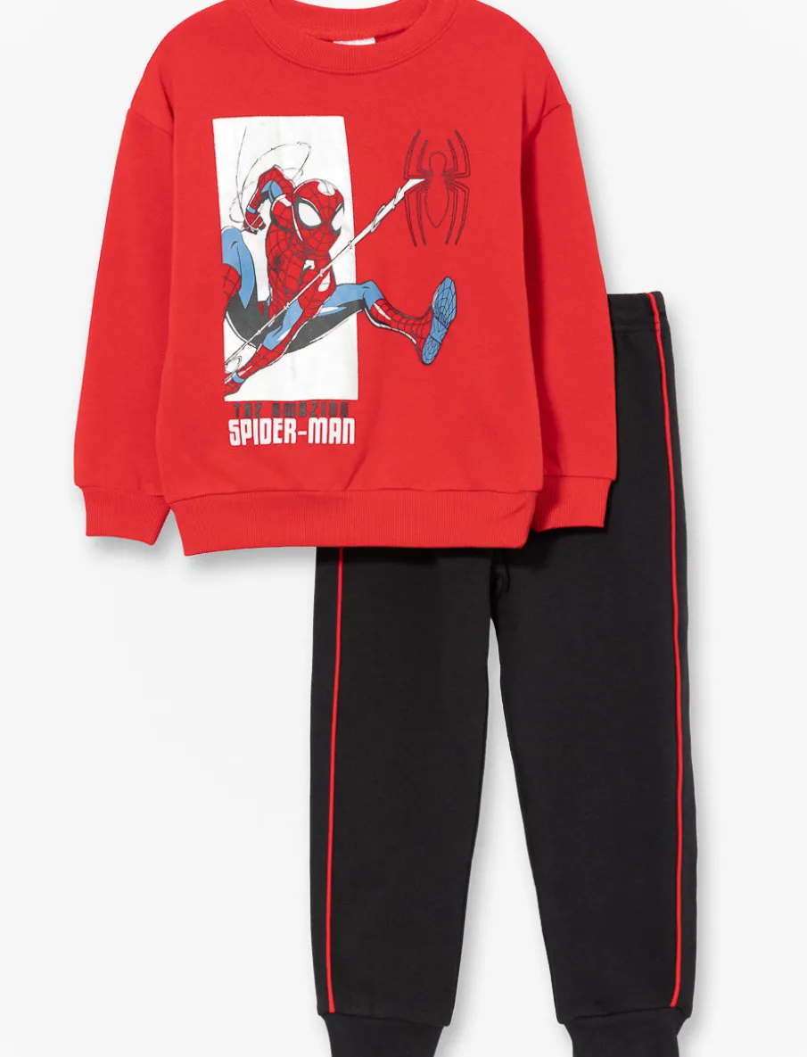 Printed 2-piece Set - Spider-Man