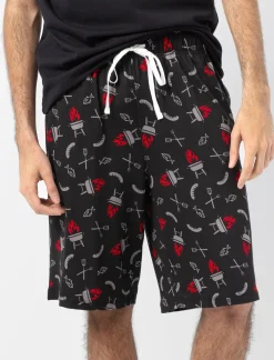 Printed PJ Shorts