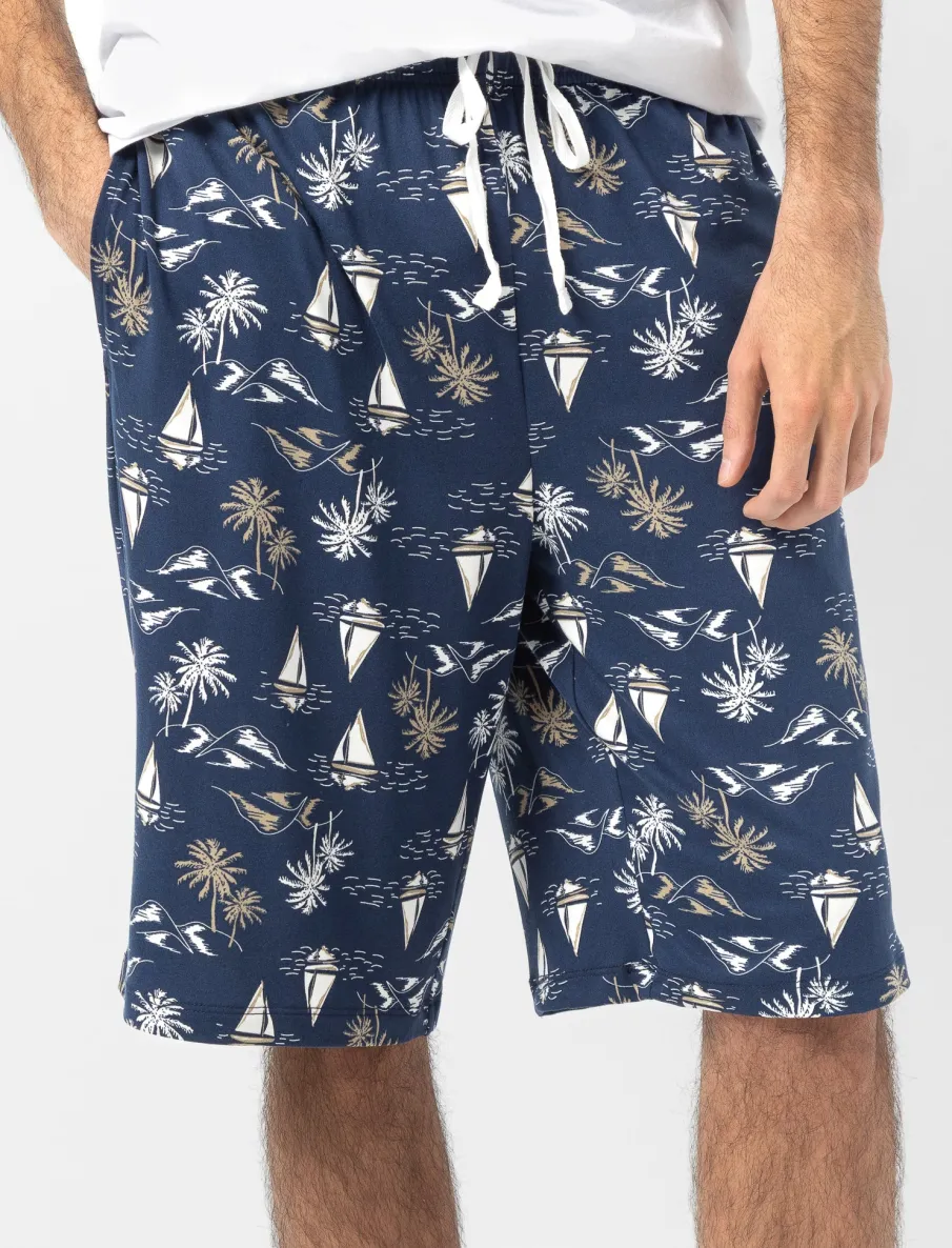 Printed PJ Shorts