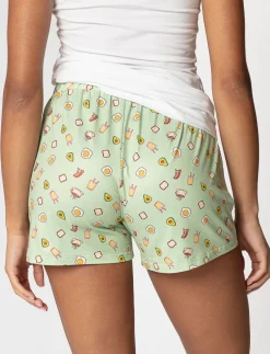 Printed PJ Shorts