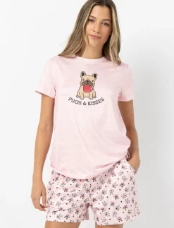 Printed PJ Shorts