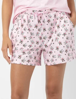 Printed PJ Shorts