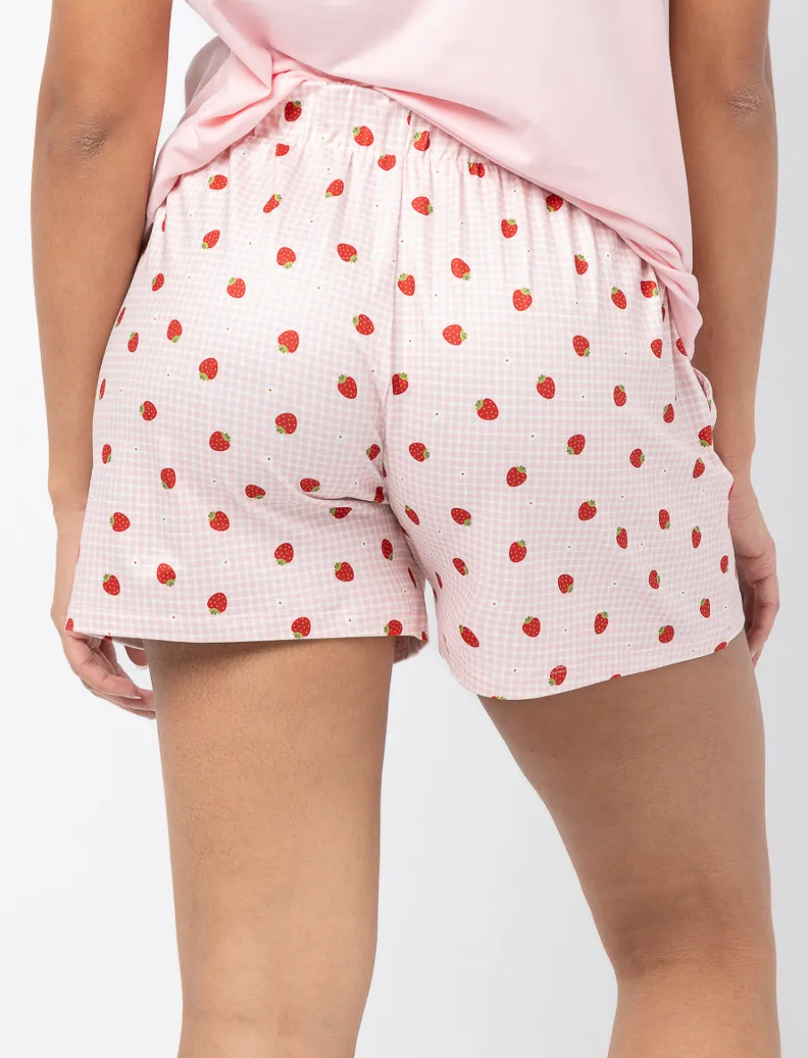 Printed PJ Shorts