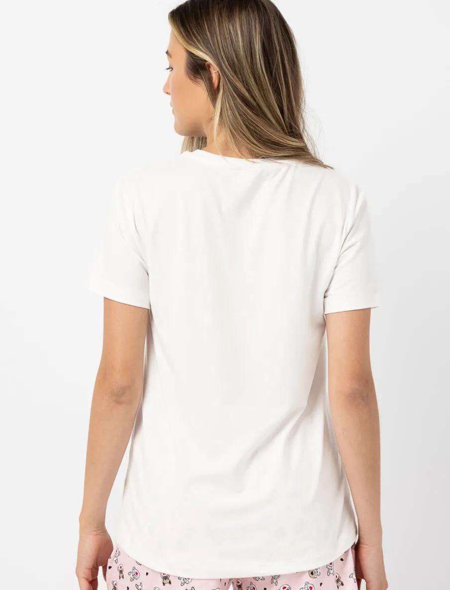 Printed PJ T-shirt