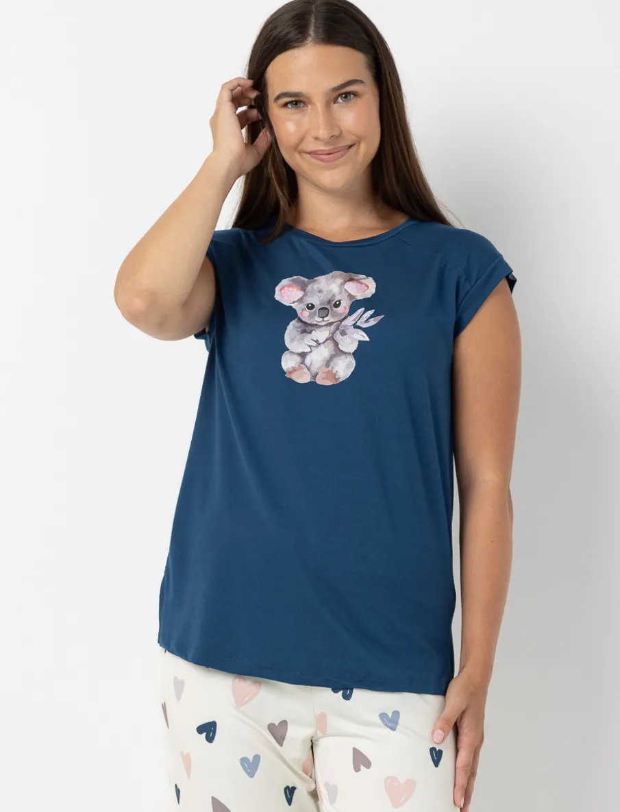 Printed PJ T-shirt