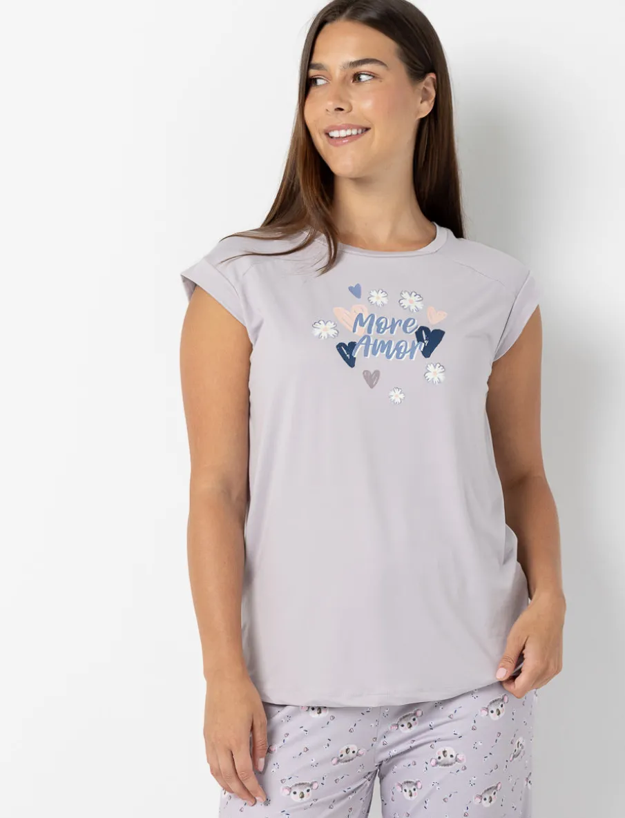 Printed PJ T-shirt