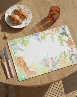 Printed Placemat - Jungle Animals