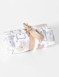 Printed Plush Blanket