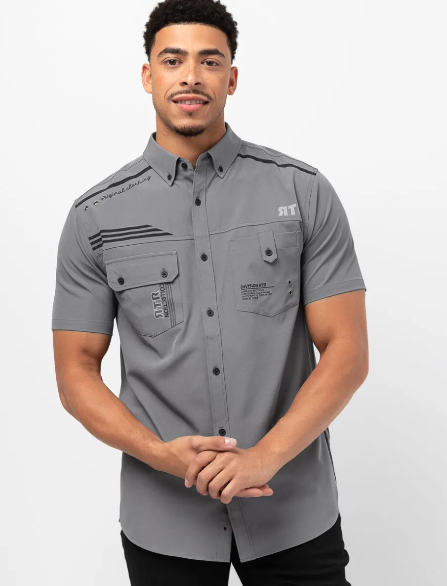 Printed Pocket Shirt