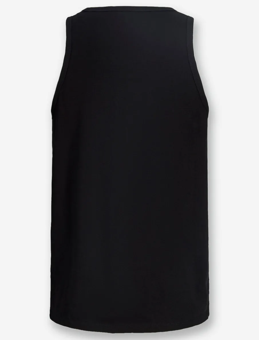 Printed Pocket Tank Top