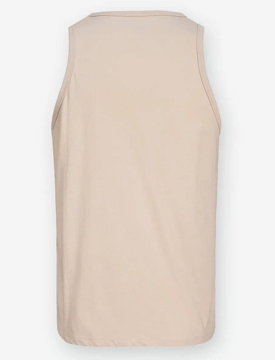 Printed Pocket Tank Top
