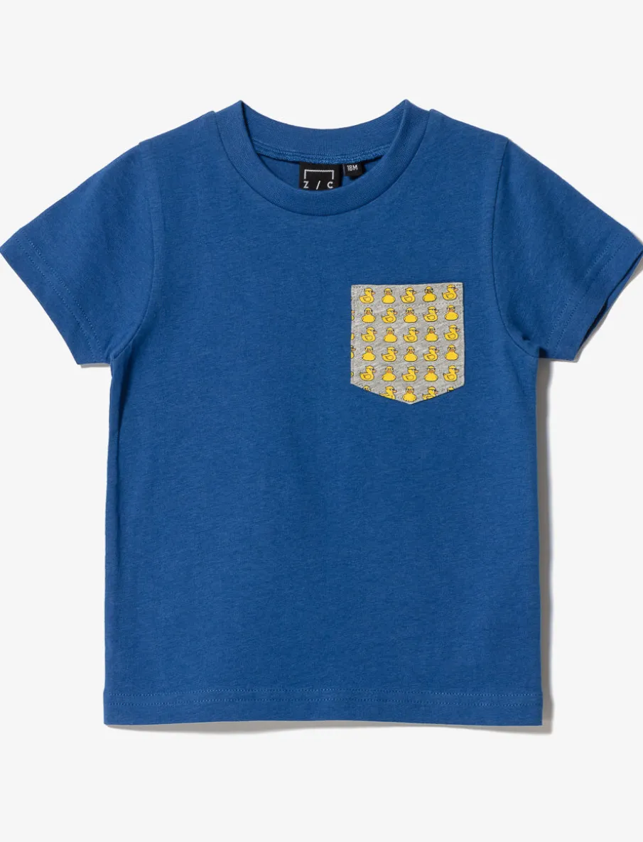 Printed Pocket T-shirt - Baby Boy