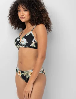 Printed Push-up Bikini Top