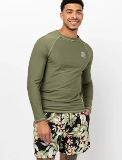 Printed Rash Guard T-shirt