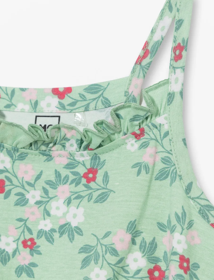 Printed Romper - Little Girl