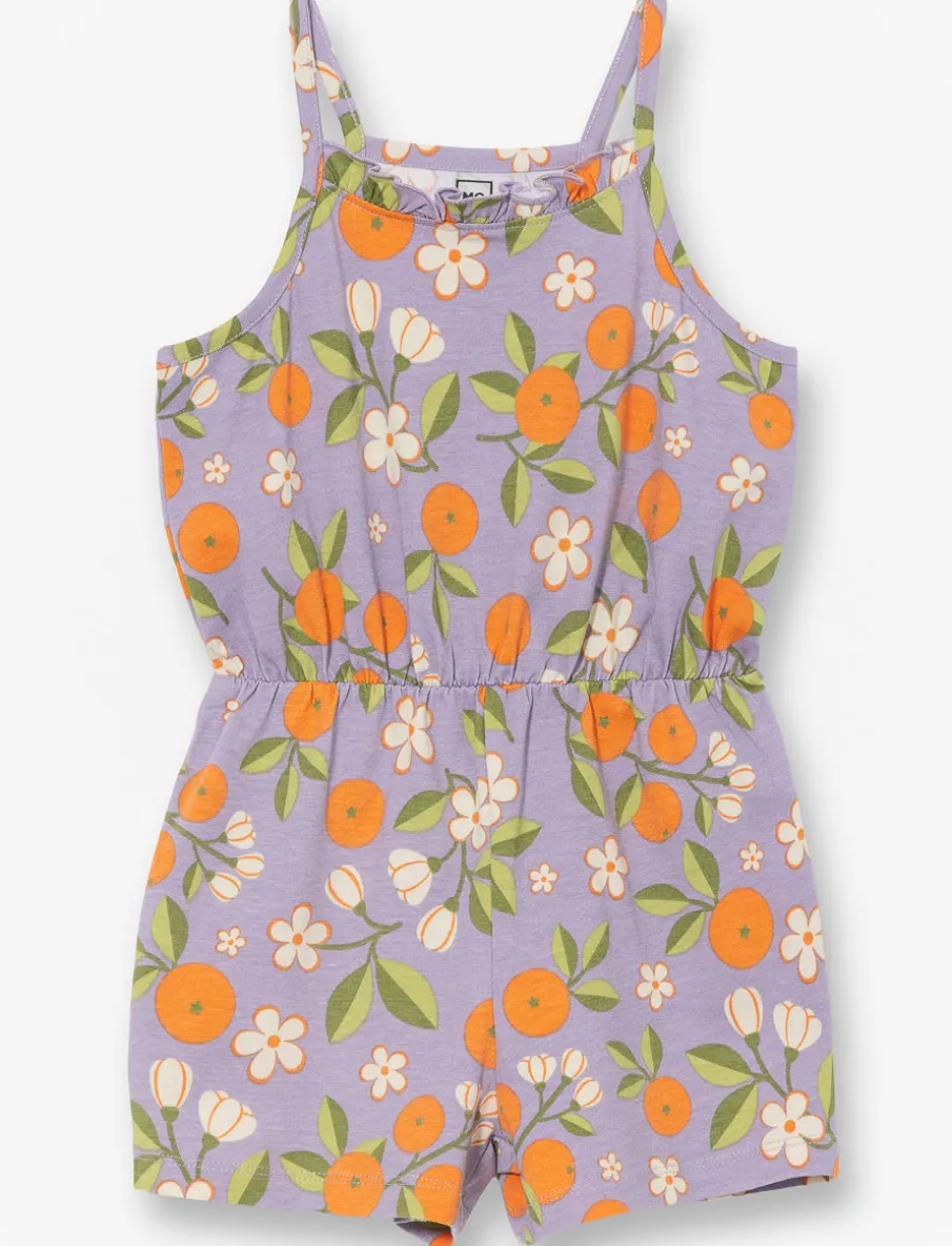 Printed Romper - Little Girl