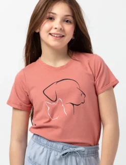 Printed Round Neck T-shirt