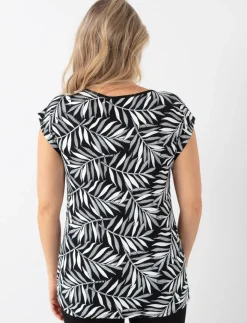 Printed Round-neck T-shirt