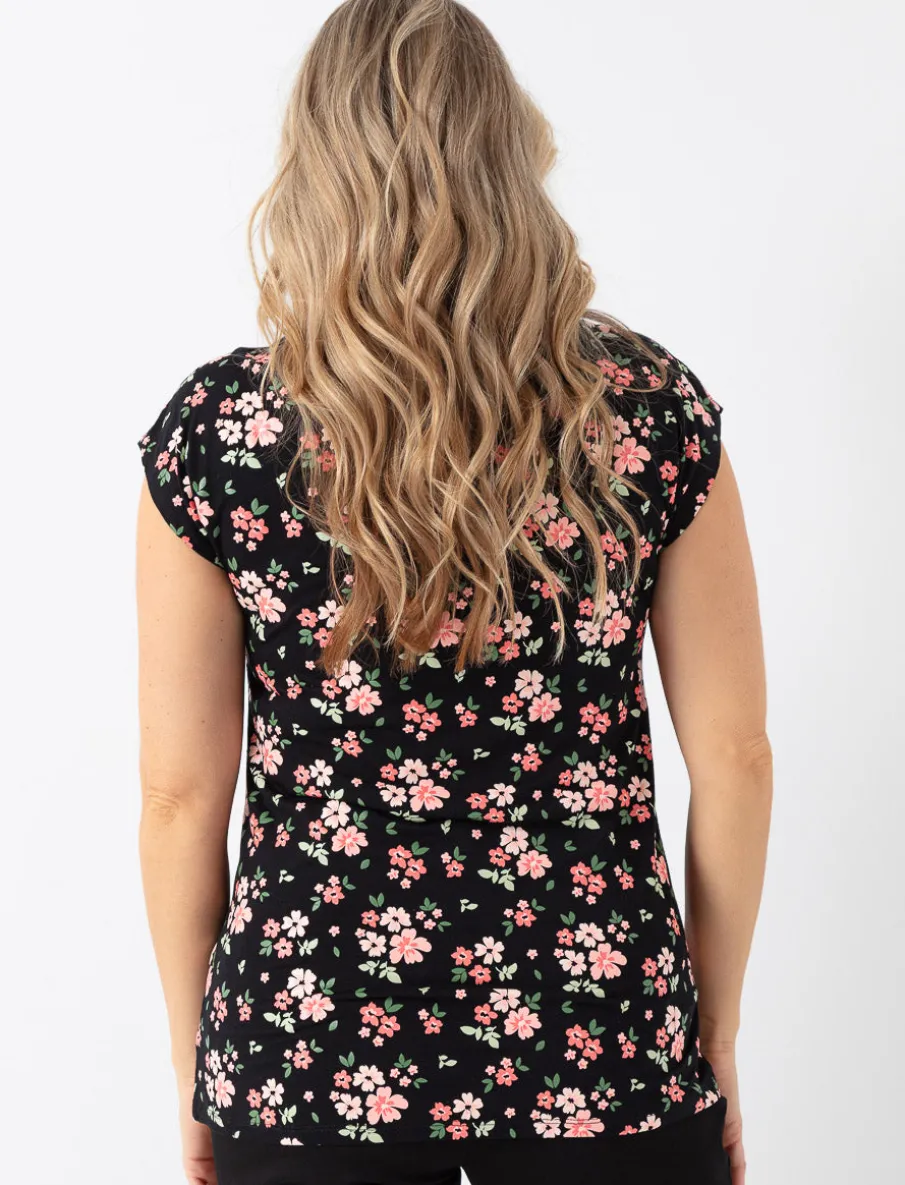 Printed Round-neck T-shirt