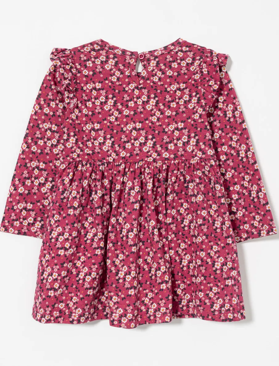 Printed Ruffle Dress - Baby Girl