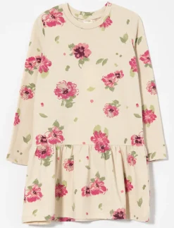 Printed Ruffle Dress - Little Girl