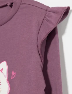 Printed Ruffle T-shirt - Little Girl