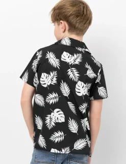 Printed Short-sleeve Shirt