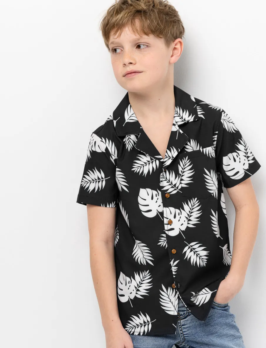 Printed Short-sleeve Shirt