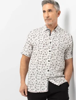 Printed Short-sleeve Shirt