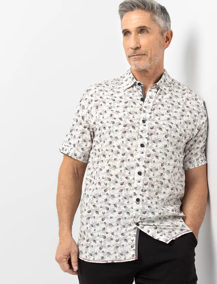 Printed Short-sleeve Shirt
