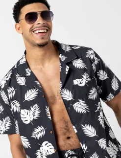 Printed Short-sleeve Shirt