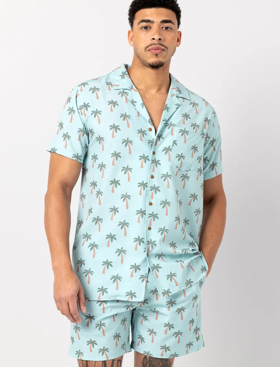 Printed Short-sleeve Shirt