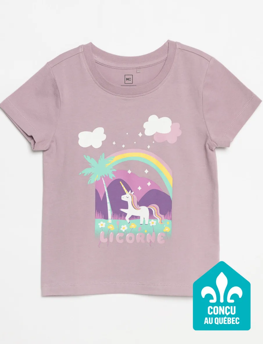 Printed Short-sleeve T-shirt
