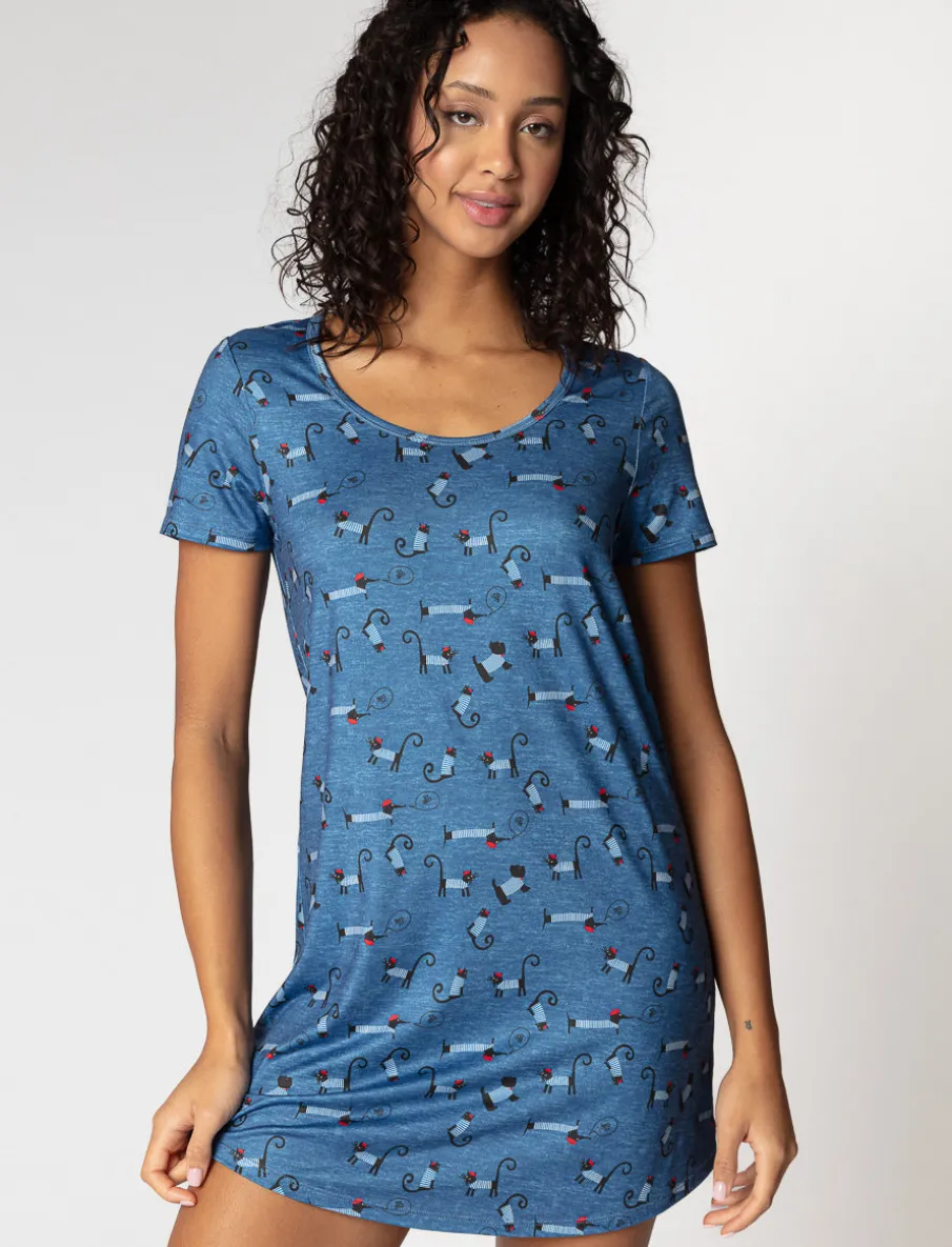 Printed Sleepshirt