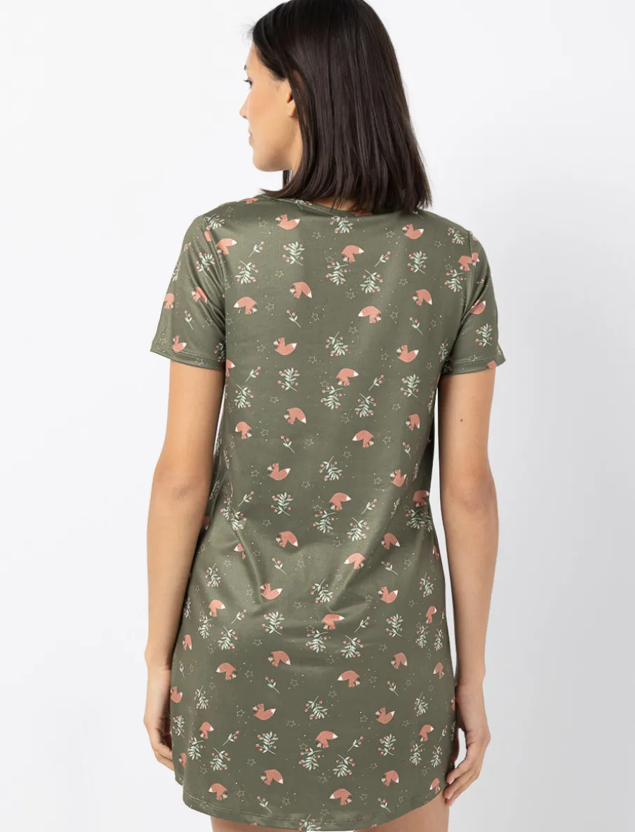 Printed Sleepshirt