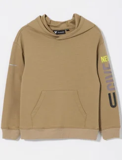 Printed Sleeve Hoodie - Little Boy