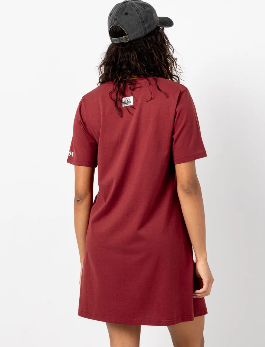 Printed Sleeve T-shirt Dress