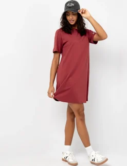 Printed Sleeve T-shirt Dress