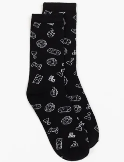 Printed Socks