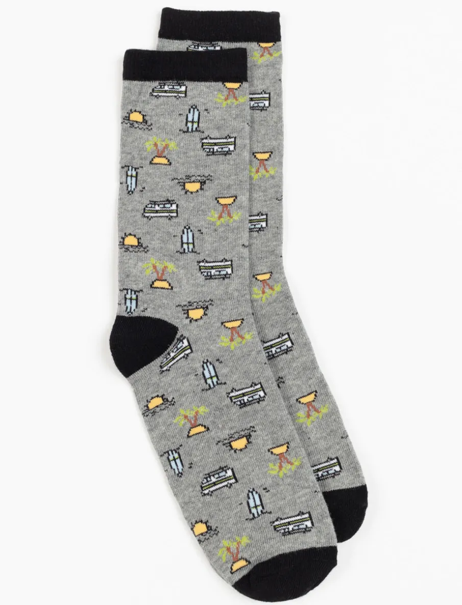 Printed Socks
