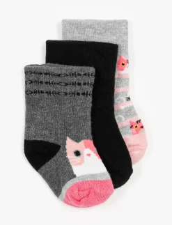 Printed Socks - 3-pack