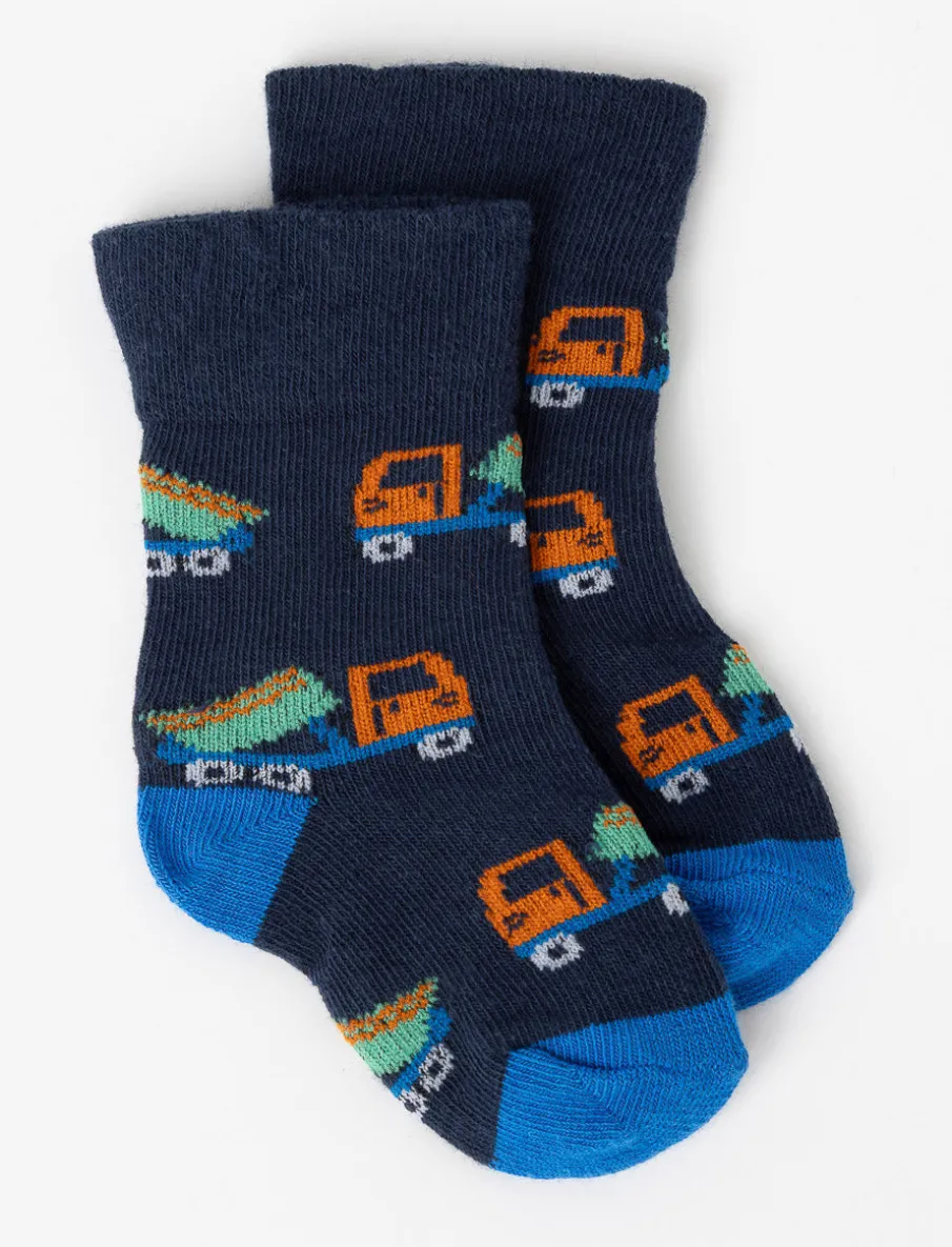 Printed Socks with Anti-slip
