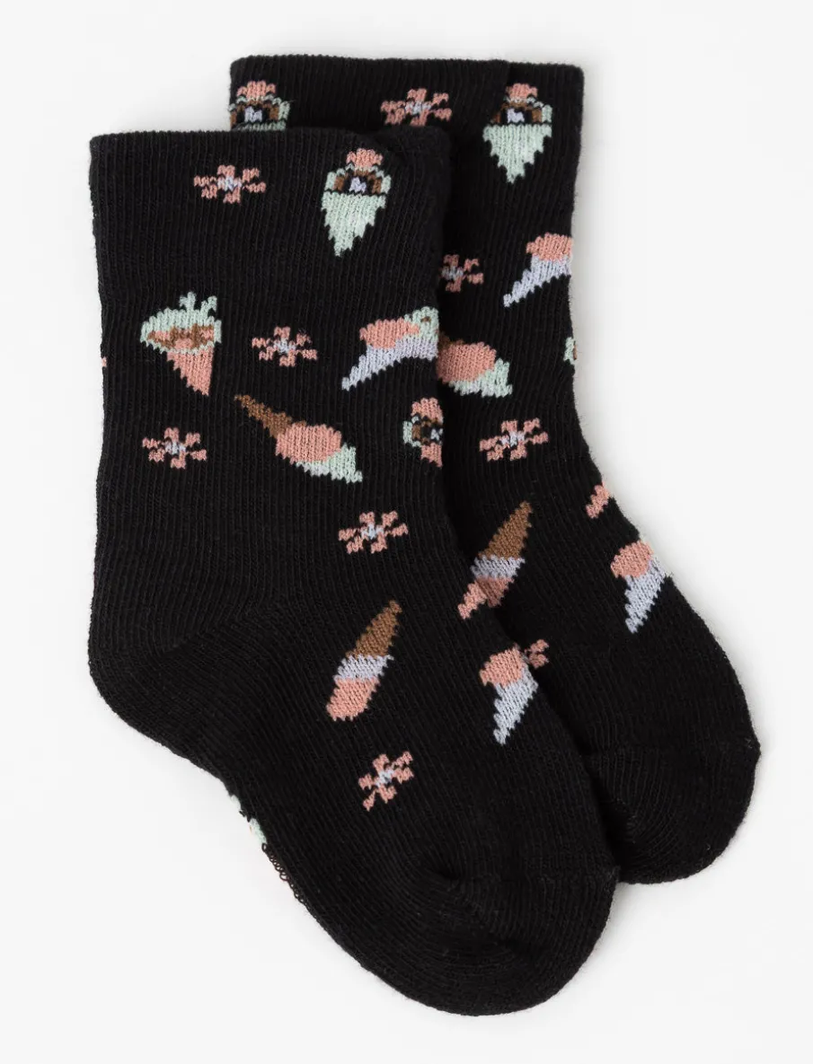 Printed Socks with Anti-slip