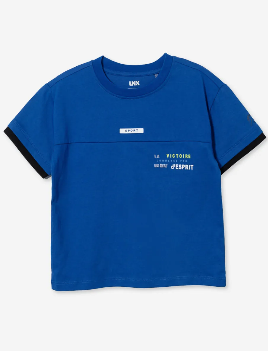Printed Sports T-Shirt - Little Boys