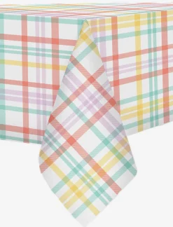 Printed Tablecloth in Textured Fabric