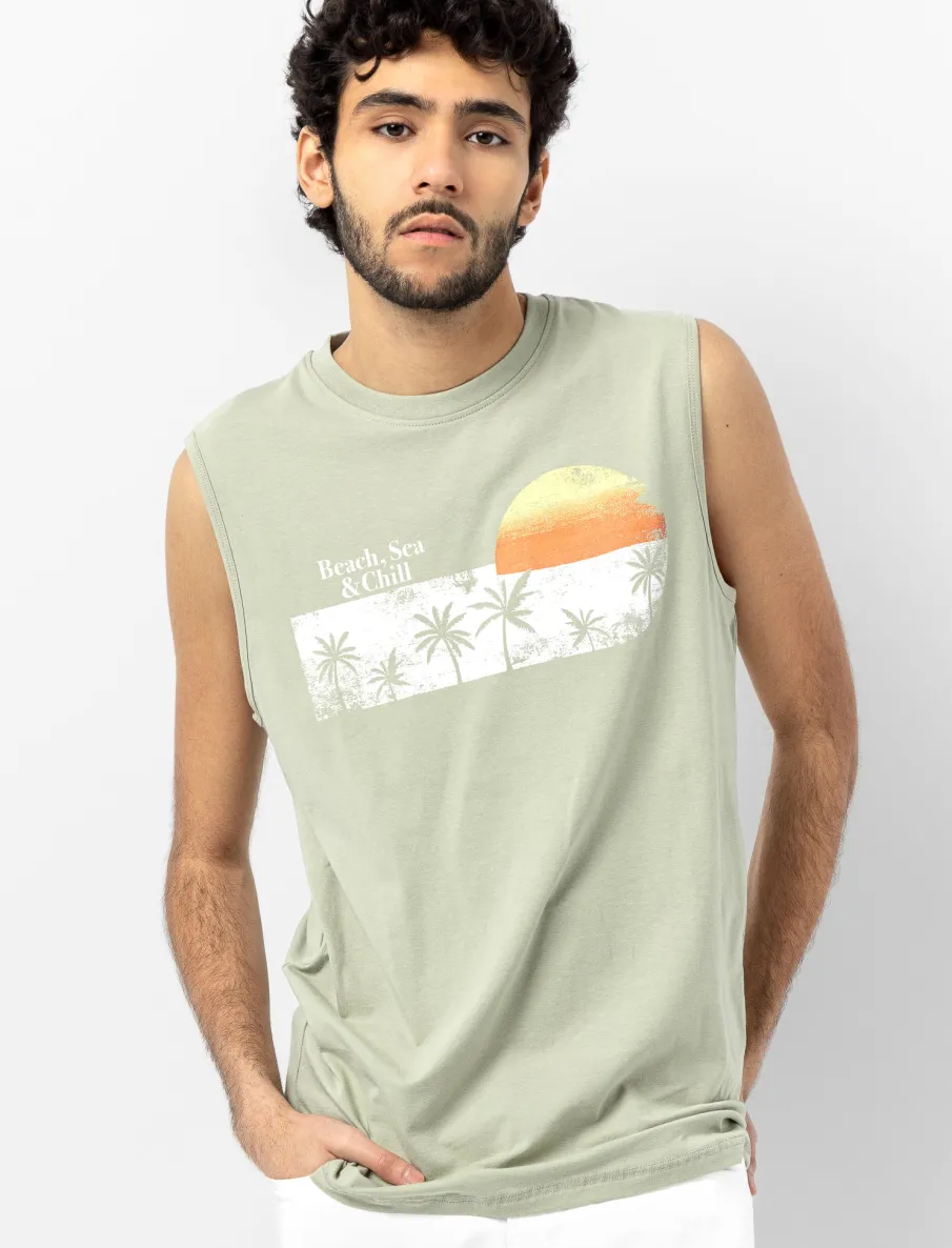 Printed Tank Top