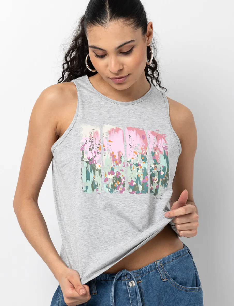 Printed Tank Top