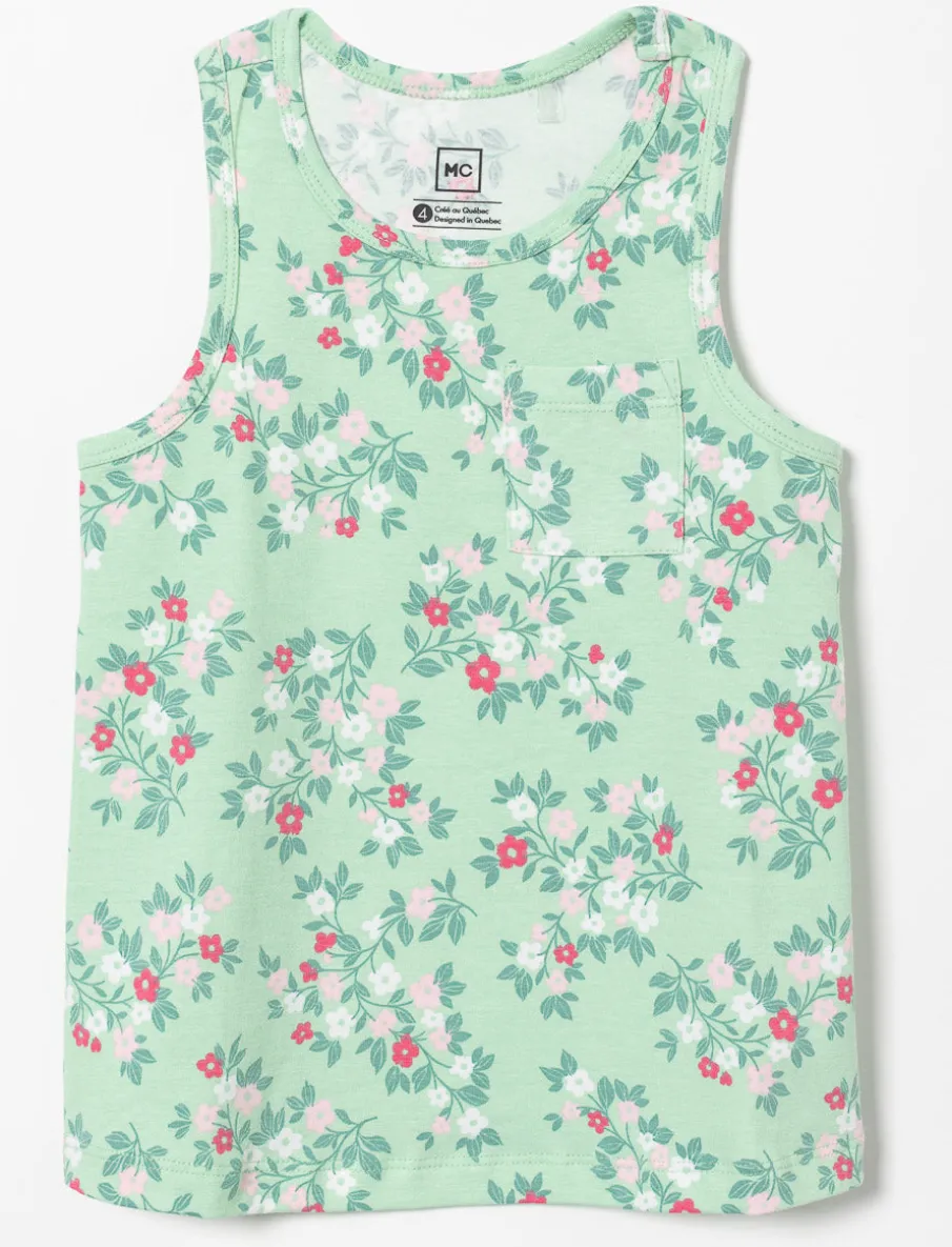 Printed Tank Top – Little Girl